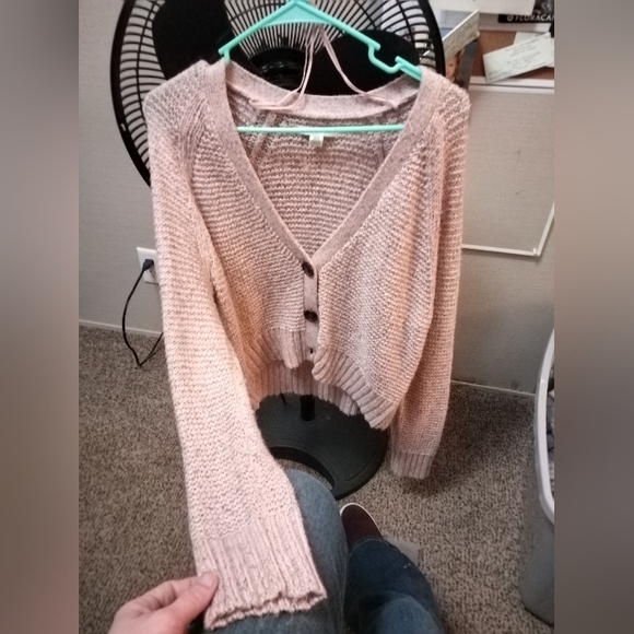 Button up knot cardigan - Picture 3 of 5